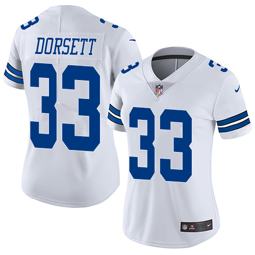 Nike Cowboys #33 Tony Dorsett White Women's Stitched NFL Vapor Untouchable Limited Jersey Nike Cowboys #33 Tony Dorsett White Women's Stitched NFL Vapor Untouchable Limited Jersey