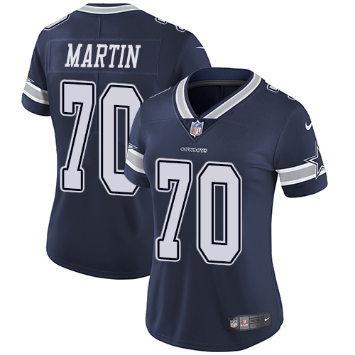 Nike Cowboys #70 Zack Martin Navy Blue Team Color Women's Stitched NFL Vapor Untouchable Limited Jersey Nike Cowboys #70 Zack Martin Navy Blue Team Color Women's Stitched NFL Vapor Untouchable Limited Jersey