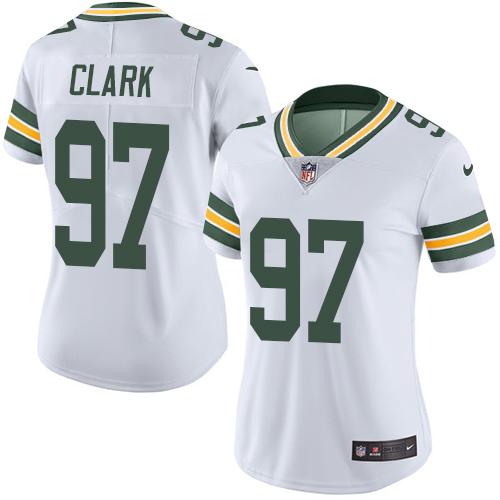 Nike Packers #97 Kenny Clark White Women's Stitched NFL Vapor Untouchable Limited Jersey Nike Packers #97 Kenny Clark White Women's Stitched NFL Vapor Untouchable Limited Jersey