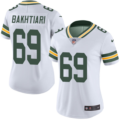 Nike Packers #69 David Bakhtiari White Women's Stitched NFL Vapor Untouchable Limited Jersey Nike Packers #69 David Bakhtiari White Women's Stitched NFL Vapor Untouchable Limited Jersey