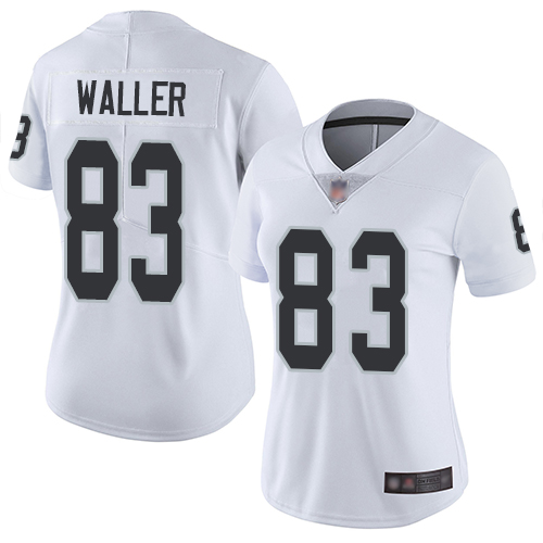 Nike Raiders #83 Darren Waller White Women's Stitched NFL Vapor Untouchable Limited Jersey Nike Raiders #83 Darren Waller White Women's Stitched NFL Vapor Untouchable Limited Jersey