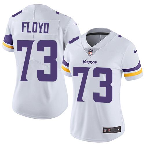 Nike Vikings #73 Sharrif Floyd White Women's Stitched NFL Vapor Untouchable Limited Jersey Nike Vikings #73 Sharrif Floyd White Women's Stitched NFL Vapor Untouchable Limited Jersey