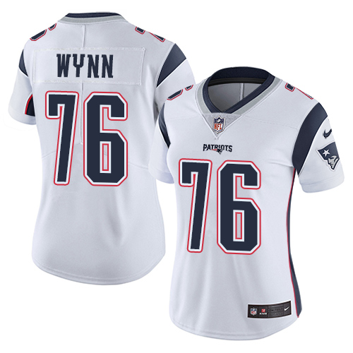 Nike Patriots #76 Isaiah Wynn White Women's Stitched NFL Vapor Untouchable Limited Jersey Nike Patriots #76 Isaiah Wynn White Women's Stitched NFL Vapor Untouchable Limited Jersey