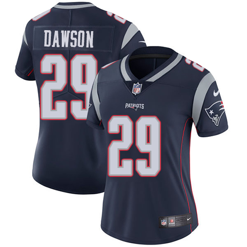 Nike Patriots #29 Duke Dawson Navy Blue Team Color Women's Stitched NFL Vapor Untouchable Limited Jersey Nike Patriots #29 Duke Dawson Navy Blue Team Color Women's Stitched NFL Vapor Untouchable Limited Jersey