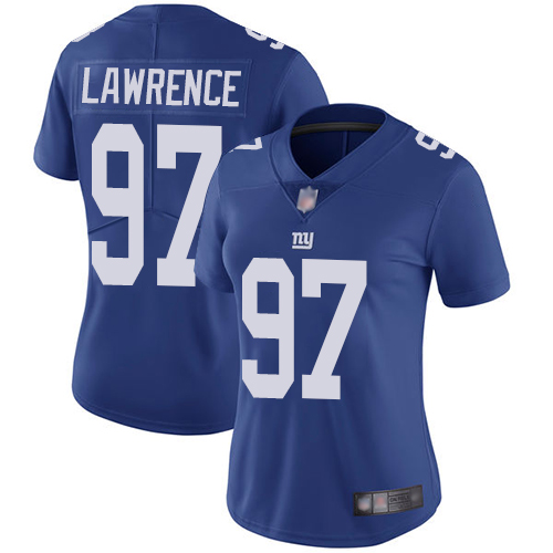 Nike Giants #97 Dexter Lawrence Royal Blue Team Color Women's Stitched NFL Vapor Untouchable Limited Jersey Nike Giants #97 Dexter Lawrence Royal Blue Team Color Women's Stitched NFL Vapor Untouchable Limited Jersey