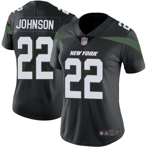 Nike Jets #22 Trumaine Johnson Black Alternate Women's Stitched NFL Vapor Untouchable Limited Jersey Nike Jets #22 Trumaine Johnson Black Alternate Women's Stitched NFL Vapor Untouchable Limited Jersey