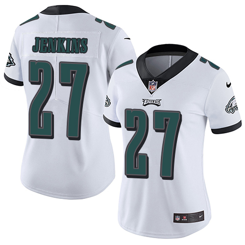 Nike Eagles #27 Malcolm Jenkins White Women's Stitched NFL Vapor Untouchable Limited Jersey Nike Eagles #27 Malcolm Jenkins White Women's Stitched NFL Vapor Untouchable Limited Jersey