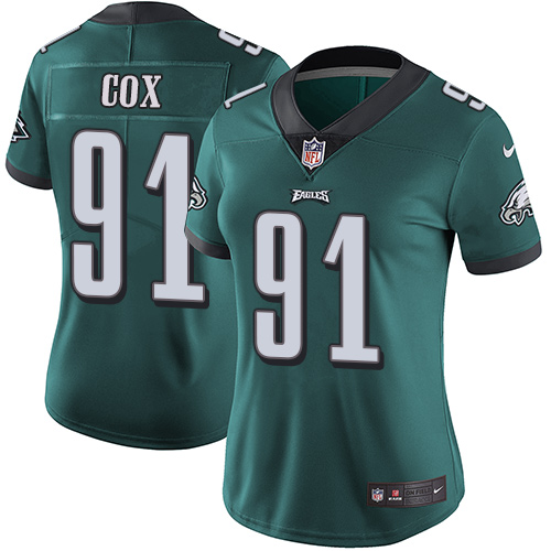Nike Eagles #91 Fletcher Cox Midnight Green Team Color Women's Stitched NFL Vapor Untouchable Limited Jersey Nike Eagles #91 Fletcher Cox Midnight Green Team Color Women's Stitched NFL Vapor Untouchable Limited Jersey