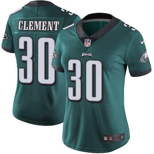Nike Eagles #30 Corey Clement Midnight Green Team Color Women's Stitched NFL Vapor Untouchable Limited Jersey Nike Eagles #30 Corey Clement Midnight Green Team Color Women's Stitched NFL Vapor Untouchable Limited Jersey