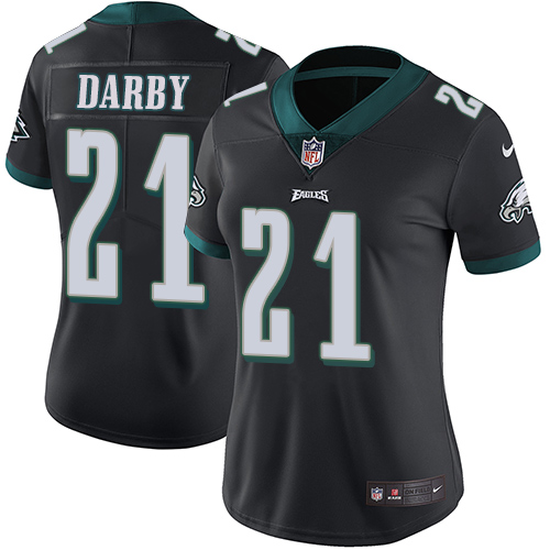 Nike Eagles #21 Ronald Darby Black Alternate Women's Stitched NFL Vapor Untouchable Limited Jersey Nike Eagles #21 Ronald Darby Black Alternate Women's Stitched NFL Vapor Untouchable Limited Jersey