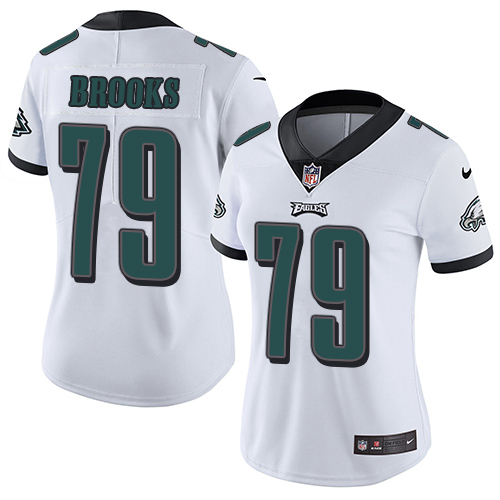 Nike Eagles #79 Brandon Brooks White Women's Stitched NFL Vapor Untouchable Limited Jersey Nike Eagles #79 Brandon Brooks White Women's Stitched NFL Vapor Untouchable Limited Jersey