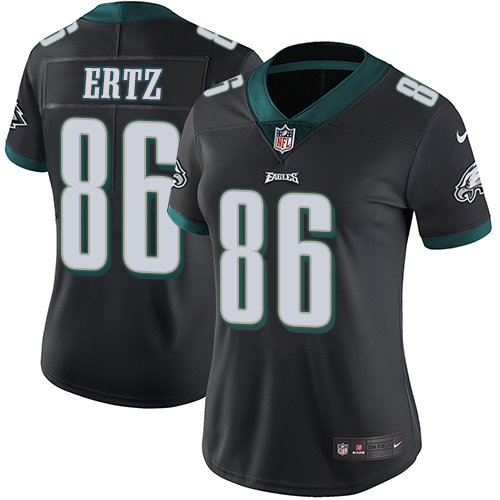 Nike Eagles #86 Zach Ertz Black Alternate Women's Stitched NFL Vapor Untouchable Limited Jersey Nike Eagles #86 Zach Ertz Black Alternate Women's Stitched NFL Vapor Untouchable Limited Jersey