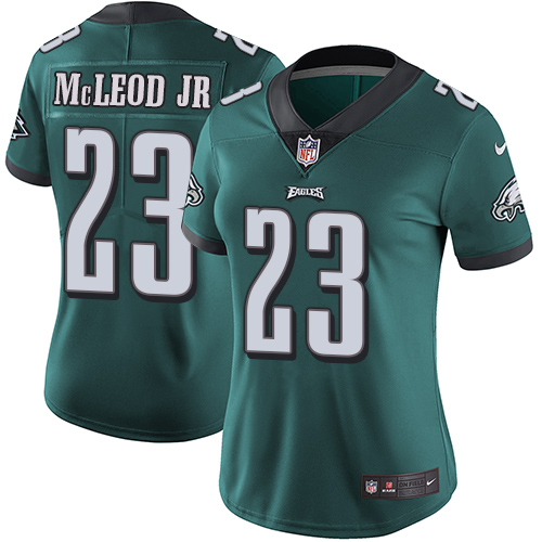 Nike Eagles #23 Rodney McLeod Jr Midnight Green Team Color Women's Stitched NFL Vapor Untouchable Limited Jersey Nike Eagles #23 Rodney McLeod Jr Midnight Green Team Color Women's Stitched NFL Vapor Untouchable Limited Jersey
