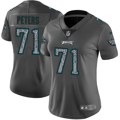 Nike Eagles #71 Jason Peters Gray Static Women's Stitched NFL Vapor Untouchable Limited Jersey Nike Eagles #71 Jason Peters Gray Static Women's Stitched NFL Vapor Untouchable Limited Jersey
