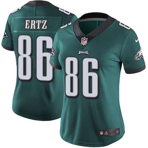 Nike Eagles #86 Zach Ertz Midnight Green Team Color Women's Stitched NFL Vapor Untouchable Limited Jersey Nike Eagles #86 Zach Ertz Midnight Green Team Color Women's Stitched NFL Vapor Untouchable Limited Jersey