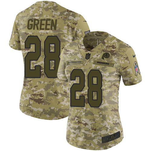 Nike Redskins #28 Darrell Green Camo Women's Stitched NFL Limited 2018 Salute to Service Jersey Nike Redskins #28 Darrell Green Camo Women's Stitched NFL Limited 2018 Salute to Service Jersey