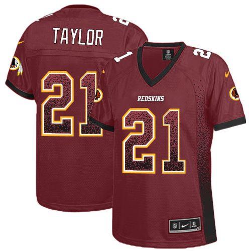 Nike Redskins #21 Sean Taylor Burgundy Red Team Color Women's Stitched NFL Elite Drift Fashion Jersey Nike Redskins #21 Sean Taylor Burgundy Red Team Color Women's Stitched NFL Elite Drift Fashion Jersey