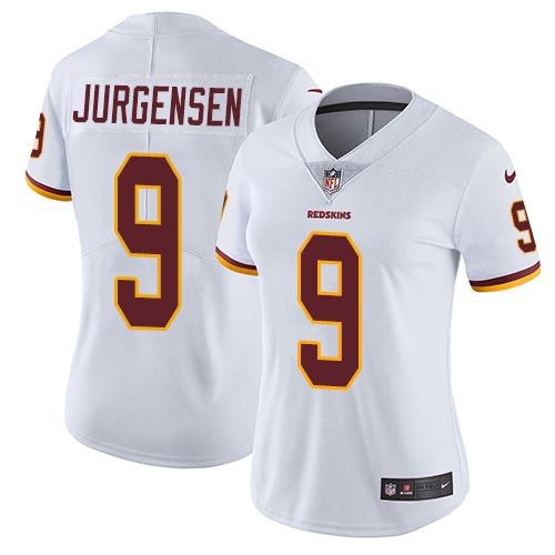 Nike Redskins #9 Sonny Jurgensen White Women's Stitched NFL Vapor Untouchable Limited Jersey Nike Redskins #9 Sonny Jurgensen White Women's Stitched NFL Vapor Untouchable Limited Jersey