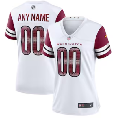 Commanders Women's Active Player Custom Game Jersey