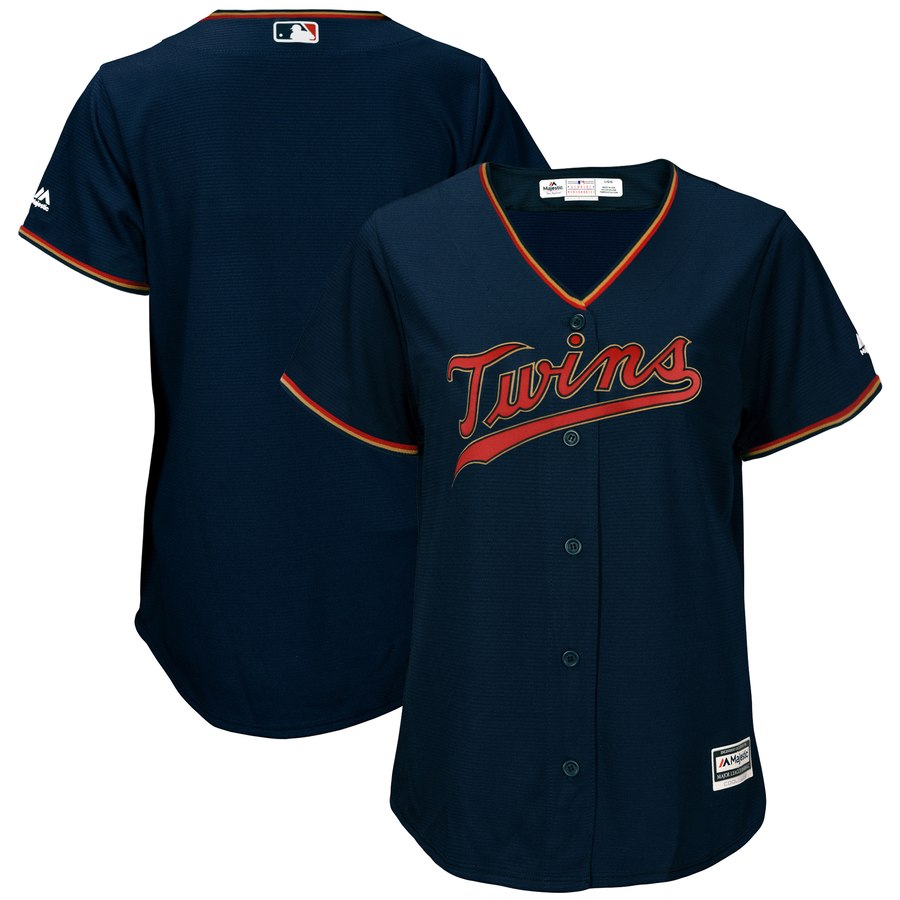 Minnesota Twins Majestic Women's Alternate Cool Base Team Jersey Navy Minnesota Twins Majestic Women's Alternate Cool Base Team Jersey Navy