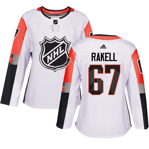 Adidas Ducks #67 Rickard Rakell White 2018 All-Star Pacific Division Authentic Women's Stitched NHL Jersey Adidas Ducks #67 Rickard Rakell White 2018 All-Star Pacific Division Authentic Women's Stitched NHL Jersey