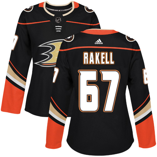 Adidas Ducks #67 Rickard Rakell Black Home Authentic Women's Stitched NHL Jersey Adidas Ducks #67 Rickard Rakell Black Home Authentic Women's Stitched NHL Jersey