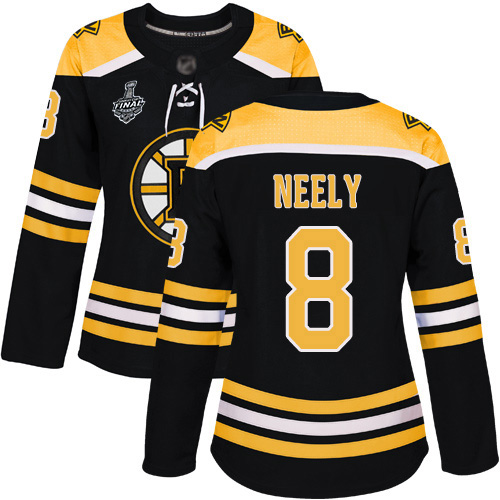 Adidas Bruins #8 Cam Neely Black Home Authentic Stanley Cup Final Bound Women's Stitched NHL Jersey Adidas Bruins #8 Cam Neely Black Home Authentic Stanley Cup Final Bound Women's Stitched NHL Jersey