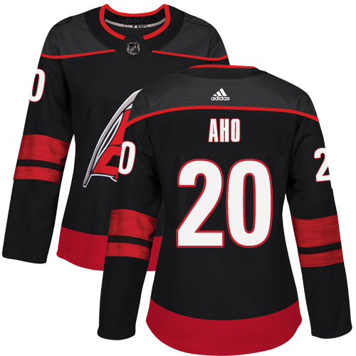 Adidas Hurricanes #20 Sebastian Aho Black Alternate Authentic Women's Stitched NHL Jersey Adidas Hurricanes #20 Sebastian Aho Black Alternate Authentic Women's Stitched NHL Jersey