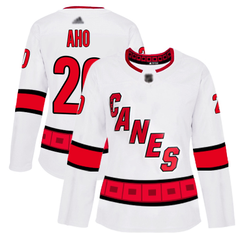 Adidas Hurricanes #20 Sebastian Aho White Road Authentic Women's Stitched NHL Jersey Adidas Hurricanes #20 Sebastian Aho White Road Authentic Women's Stitched NHL Jersey