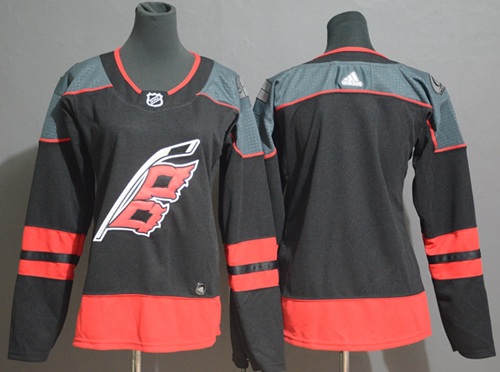 Adidas Hurricanes Blank Black Alternate Authentic Women's Stitched NHL Jersey Adidas Hurricanes Blank Black Alternate Authentic Women's Stitched NHL Jersey