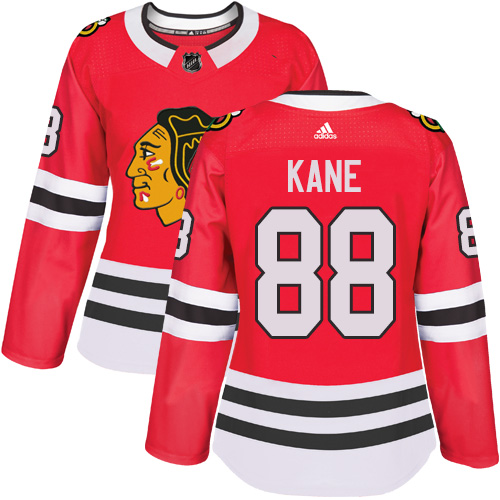 Adidas Blackhawks #88 Patrick Kane Red Home Authentic Women's Stitched NHL Jersey Adidas Blackhawks #88 Patrick Kane Red Home Authentic Women's Stitched NHL Jersey