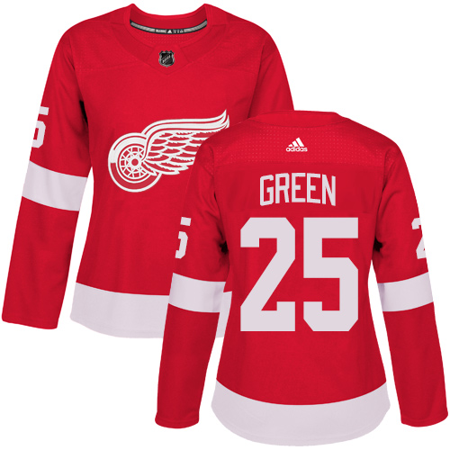 Adidas Red Wings #25 Mike Green Red Home Authentic Women's Stitched NHL Jersey Adidas Red Wings #25 Mike Green Red Home Authentic Women's Stitched NHL Jersey