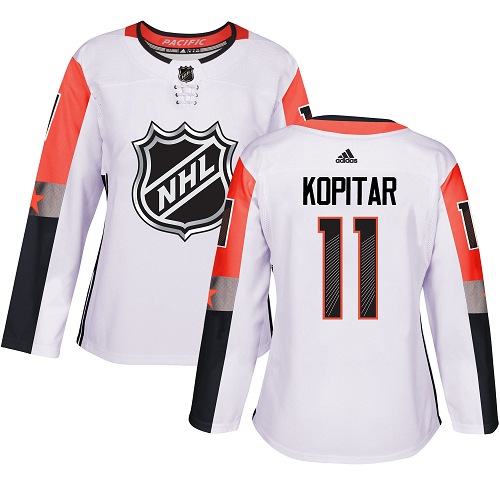 Adidas Kings #11 Anze Kopitar White 2018 All-Star Pacific Division Authentic Women's Stitched NHL Jersey Adidas Kings #11 Anze Kopitar White 2018 All-Star Pacific Division Authentic Women's Stitched NHL Jersey