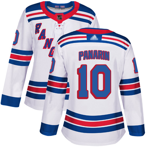 Adidas Rangers #10 Artemi Panarin White Road Authentic Women's Stitched NHL Jersey Adidas Rangers #10 Artemi Panarin White Road Authentic Women's Stitched NHL Jersey