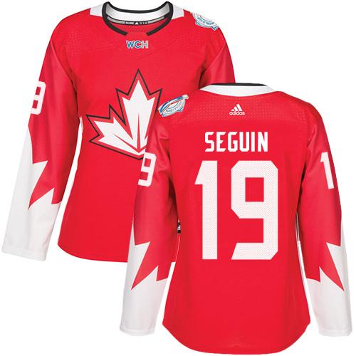 Team Canada #19 Tyler Seguin Red 2016 World Cup Women's Stitched NHL Jersey Team Canada #19 Tyler Seguin Red 2016 World Cup Women's Stitched NHL Jersey