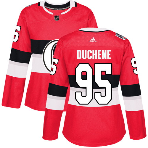 Adidas Senators #95 Matt Duchene Red Authentic 2017 100 Classic Women's Stitched NHL Jersey Adidas Senators #95 Matt Duchene Red Authentic 2017 100 Classic Women's Stitched NHL Jersey