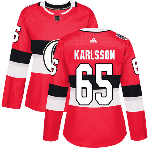 Adidas Senators #65 Erik Karlsson Red Authentic 2017 100 Classic Women's Stitched NHL Jersey Adidas Senators #65 Erik Karlsson Red Authentic 2017 100 Classic Women's Stitched NHL Jersey