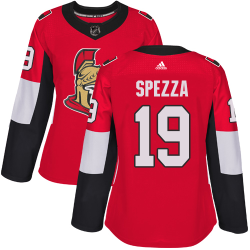 Adidas Senators #19 Jason Spezza Red Home Authentic Women's Stitched NHL Jersey Adidas Senators #19 Jason Spezza Red Home Authentic Women's Stitched NHL Jersey