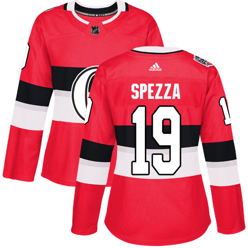 Adidas Senators #19 Jason Spezza Red Authentic 2017 100 Classic Women's Stitched NHL Jersey Adidas Senators #19 Jason Spezza Red Authentic 2017 100 Classic Women's Stitched NHL Jersey