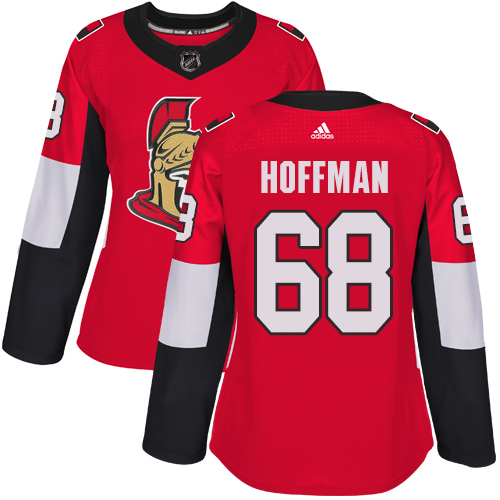 Adidas Senators #68 Mike Hoffman Red Home Authentic Women's Stitched NHL Jersey Adidas Senators #68 Mike Hoffman Red Home Authentic Women's Stitched NHL Jersey