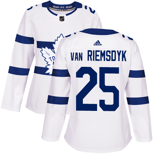 Adidas Maple Leafs #25 James Van Riemsdyk White Authentic 2018 Stadium Series Women's Stitched NHL Jersey Adidas Maple Leafs #25 James Van Riemsdyk White Authentic 2018 Stadium Series Women's Stitched NHL Jersey