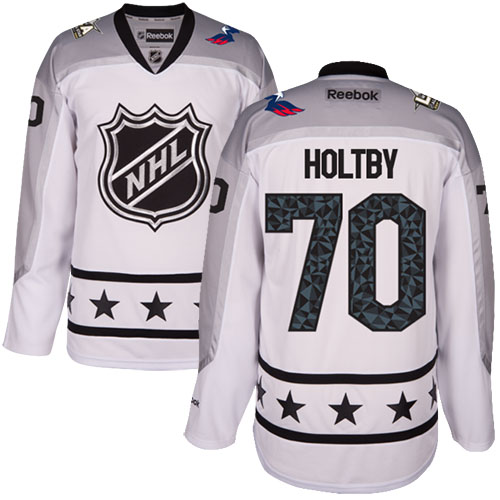 Capitals #70 Braden Holtby White 2017 All-Star Metropolitan Division Women's Stitched NHL Jersey Capitals #70 Braden Holtby White 2017 All-Star Metropolitan Division Women's Stitched NHL Jersey