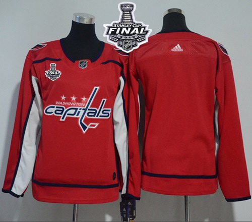 Adidas Capitals Blank Red Home Authentic Stanley Cup Final Champions Women's Stitched NHL Jersey Adidas Capitals Blank Red Home Authentic Stanley Cup Final Champions Women's Stitched NHL Jersey