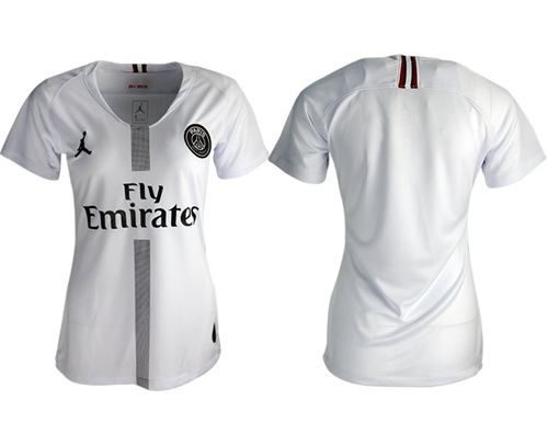 Women's Jordan Paris Saint-Germain Blank Away Soccer Club Jersey