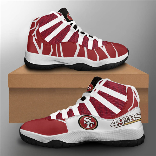 Men's San Francisco 49ers Air Jordan 11 Sneakers 2002