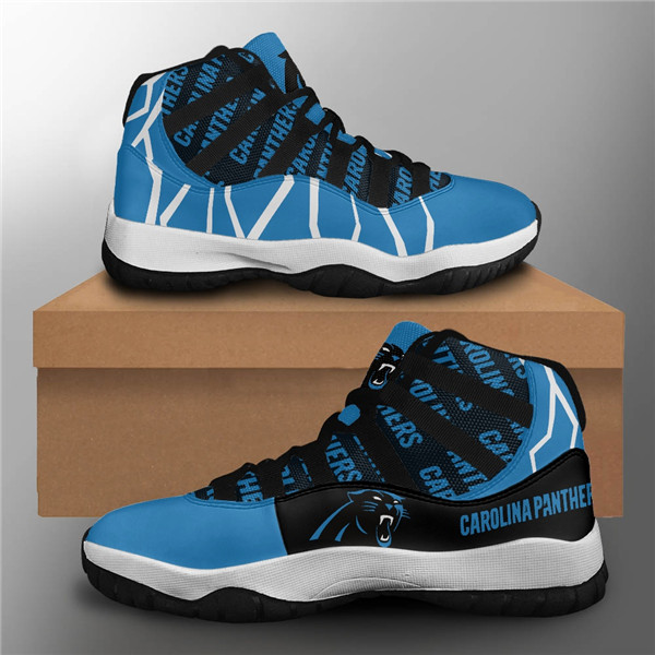 Women's Carolina Panthers Air Jordan 11 Sneakers 3001