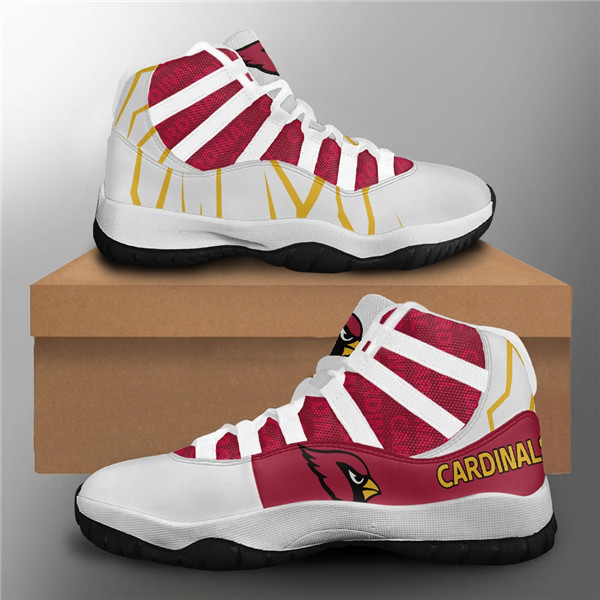 Women's Arizona Cardinals Air Jordan 11 Sneakers 3002 Women's Arizona Cardinals Air Jordan 11 Sneakers 3002