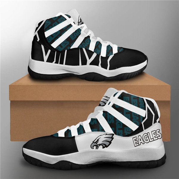Women's Philadelphia Eagles Air Jordan 11 Sneakers 3002 Women's Philadelphia Eagles Air Jordan 11 Sneakers 3002