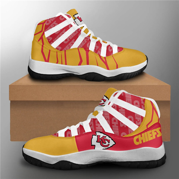 Men's Kansas City Chiefs Air Jordan 11 Sneakers 2002
