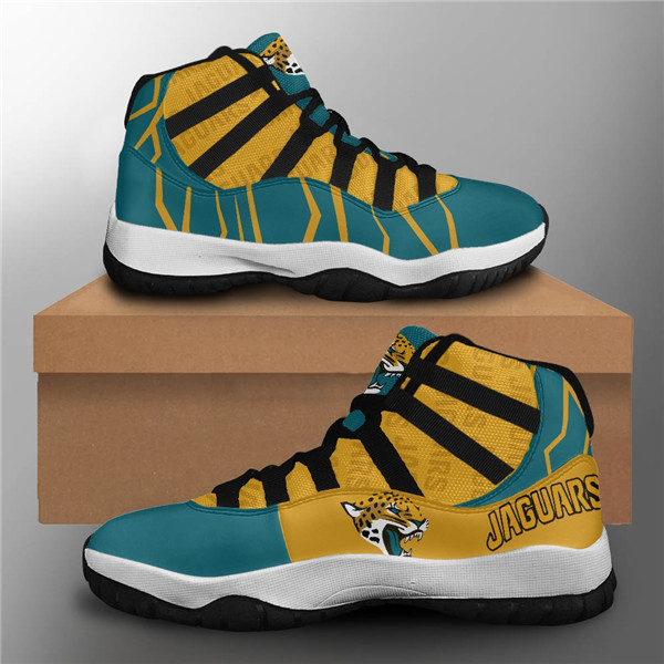 Men's Jacksonville Jaguars Air Jordan 11 Sneakers 2001